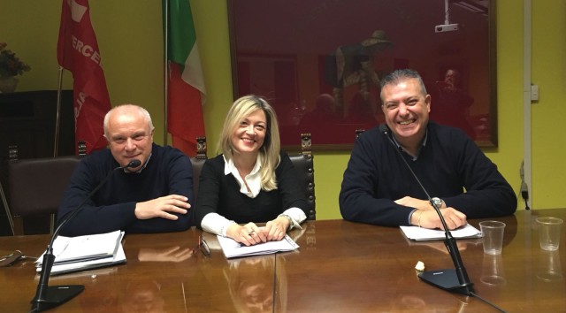 Carmine Lungo, Paola Troili e Maurizio Costa