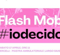 locandina flash mob legge 194 aprile 2021